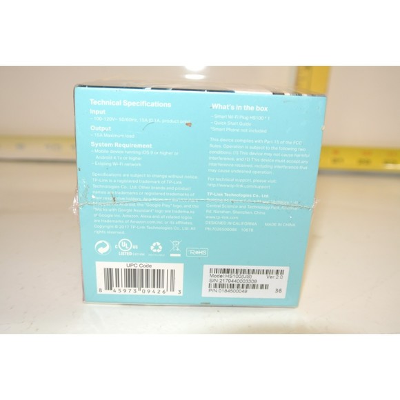 WiFi Smart Plug TP Link Smart Smart House plug - Picture 4 of 6